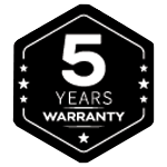 badge showing available fence warranty